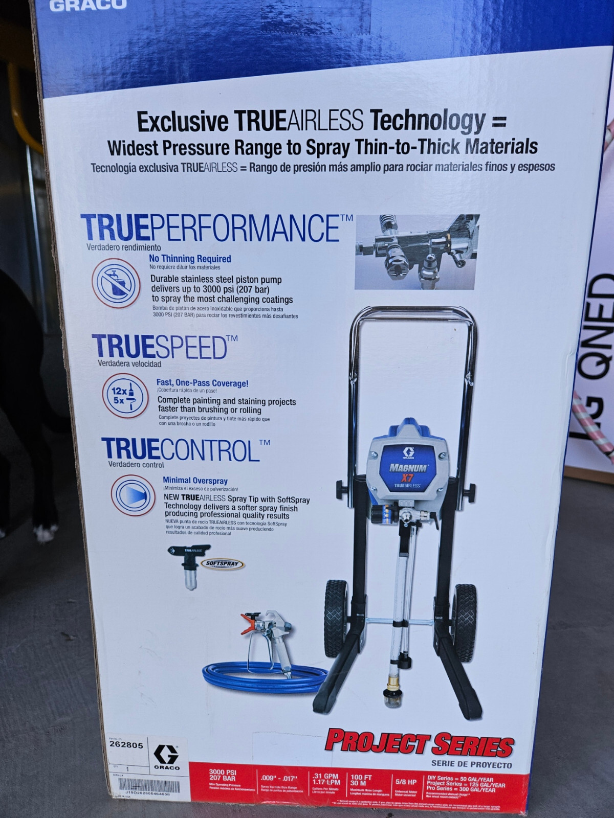 Graco Magnum X7 Airless Paint Sprayer (262805) 791435399363 eBay