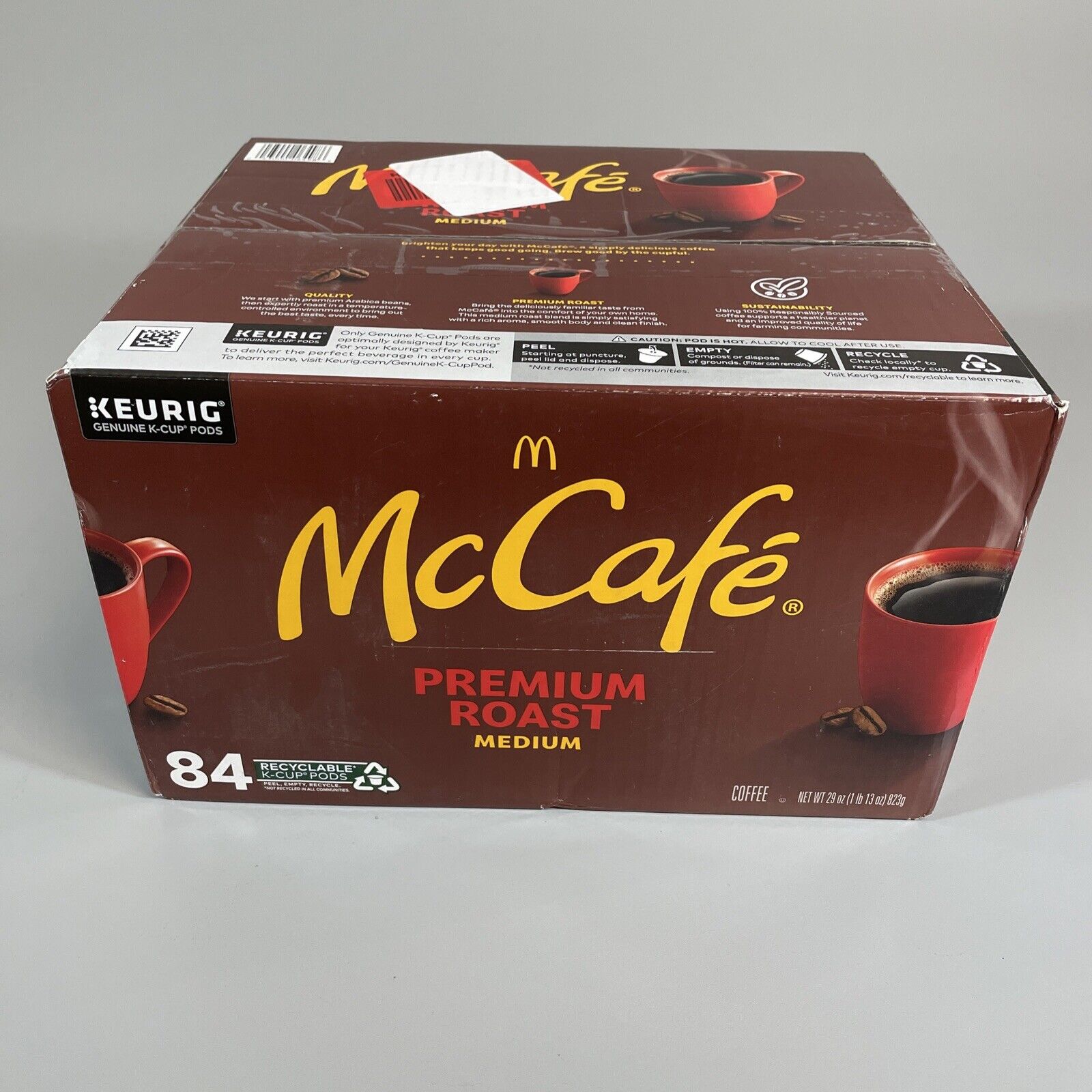 Keurig K-Cup McCafe Premium Roast Medium Blend Coffee, 84 Pods B
