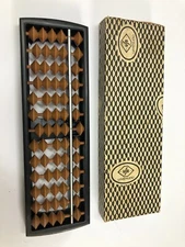 Vintage Unshudo Abacus With Original Box Unit is Plastic