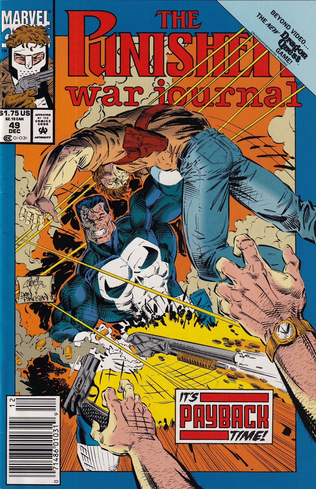 The Punisher War Journal #49 Newsstand Cover Marvel
