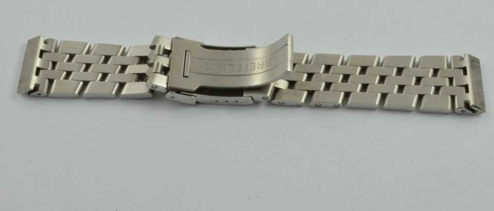 Breitling Pilotband 22mm Chronomat 44 Mate 379A Vintage Raro Foto 3 de 4