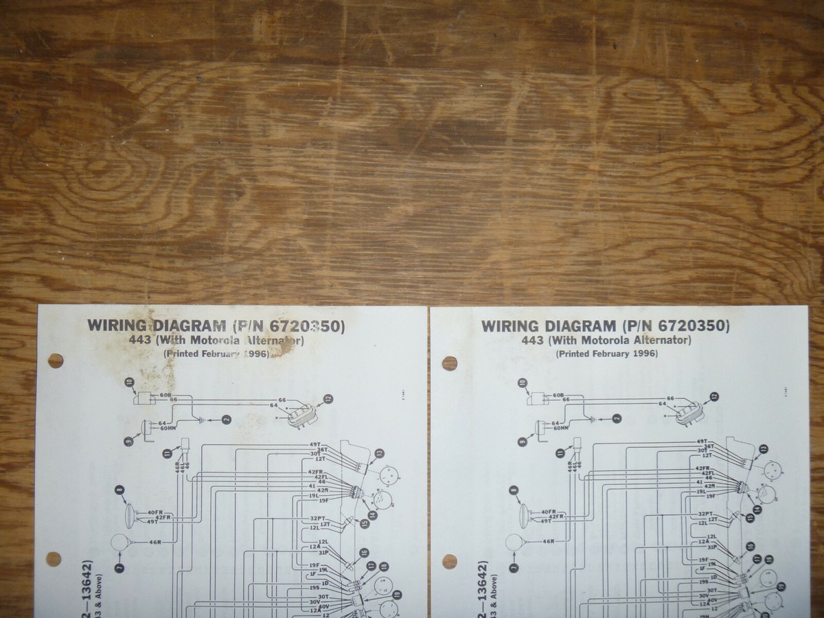 Bobcat 443 Skid Steer Electrical Wiring Diagram Schematic Manual