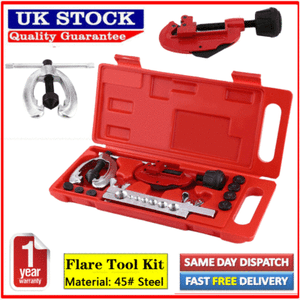 flaring mechanic plumbing brake pipe copper fuel repair kit imperial tool