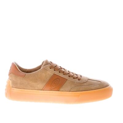 スニーカー TODS Men Sneakers XXM03E0GC50OQ4 223 Beige TOD'S men shoes Beige suede sneaker with a brown logo