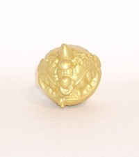 MADBALLS RARE Gold Hornhead Mini Figure 1.5" FOAM Gross Ball Small Just Play