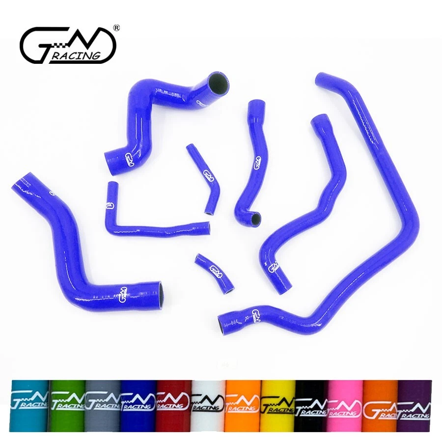 Fit BMW E34 M50 525 525i 528 M30 530 530i 1989-1995 Silicone Radiator Hose Kit - Image 3 of 4