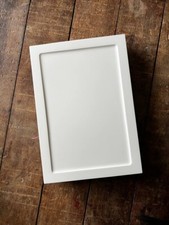 Gessoed wooden icon boards with raised borders and oak bracers 21x30cm (8x12")