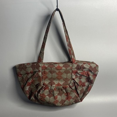 Maruca Zippered Shoulder Bag Handmade Boulder Colorado Textured Fabric