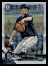 2018 Bowman Draft #BD-78 Tanner Dodson Tampa Bay Rays