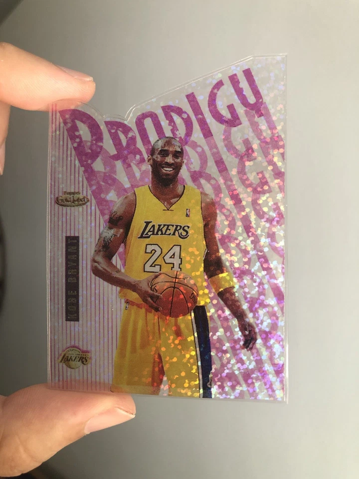 Tarjeta de baloncesto Kobe Bryant Prodigy Pink Sparkle Foto 2 de 4