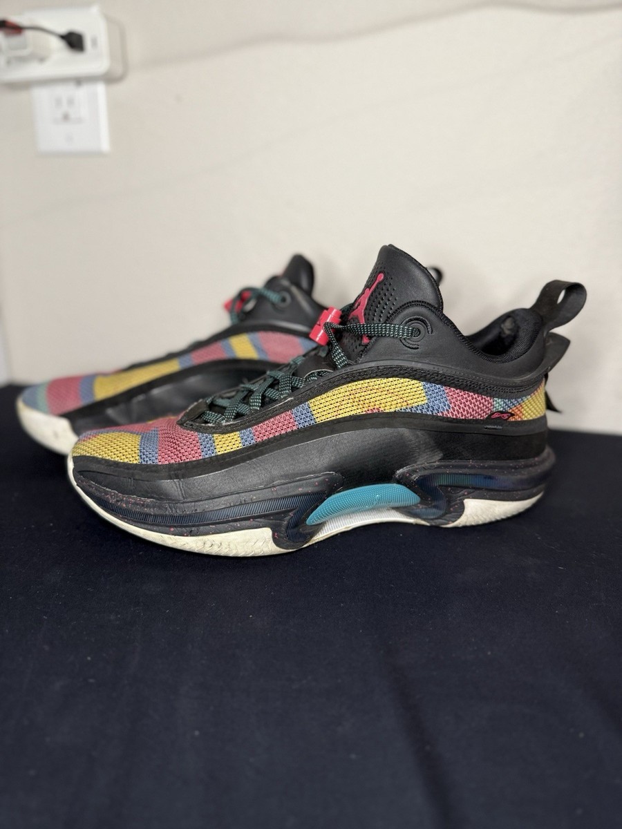 Air Jordan 36 Low Multi Color Black Men’s Size 12