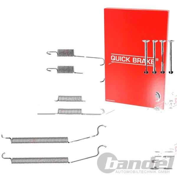 Quick Brake Montagesatz Bremsbacken ZubehÖR Passend FüR Renault Clio Espace Thal-image