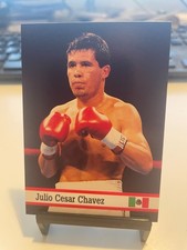 JULIO CESAR CHAVEZ 1993 FAX PAX BOXING WBC CHAMPION MEXICO’s *GOAT PRINTED IN UK