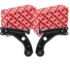 2x FEBI QUERLENKER SATZ VORNE passend für PEUGEOT 308 + OPEL ASTRA L