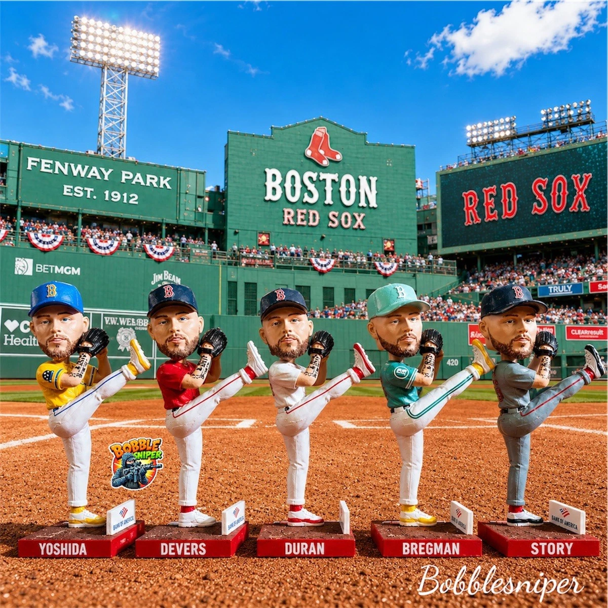 Boston Red Sox MLB Bobbleheads Size 8 for sale | eBay