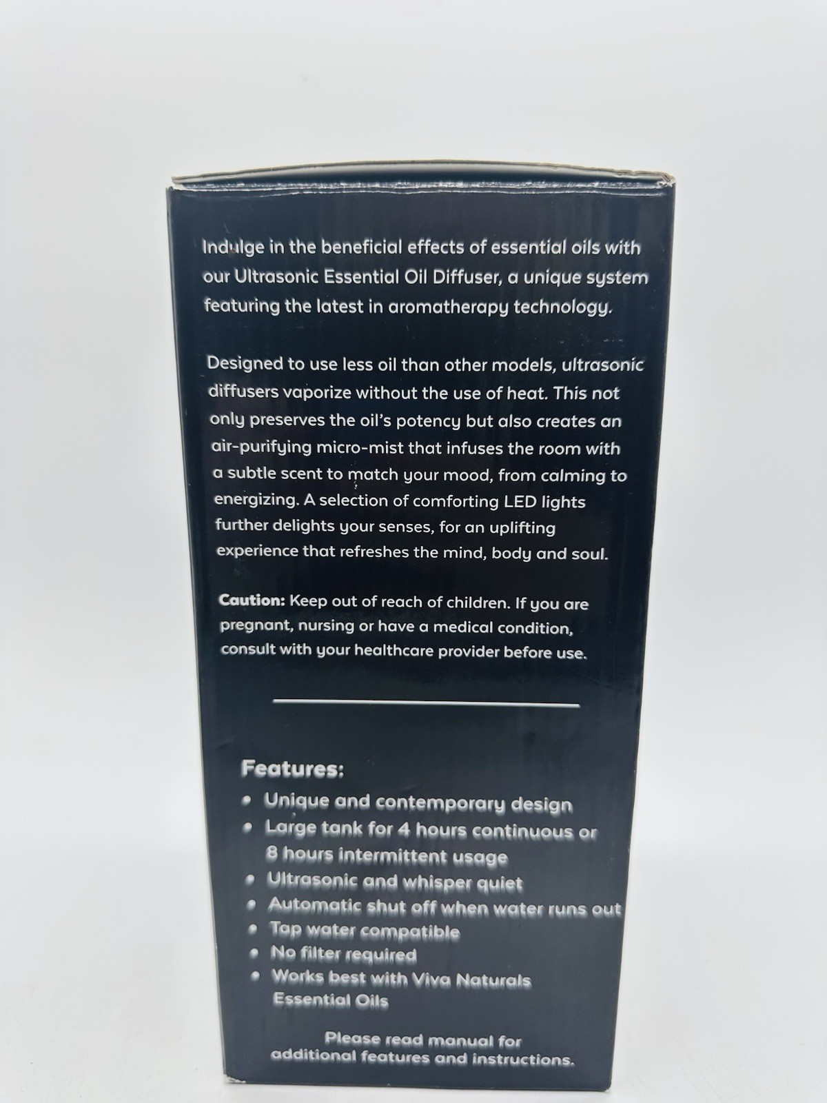 NIB Viva Naturals Essential Oil Diffuser