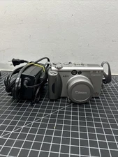Canon PowerShot G3 Digital Camera 4.0MP 1.8" LCD 4x Optical Zoom Works W/Battery