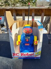 1992 Playskool RC Robot Preschool Radio Remote Control With Lights  Sounds