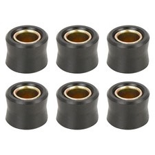 Lot 6 douilles universelles en caoutchouc pour coussin amortisseur arrière 12 mm