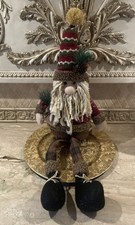 NWT Rustic Santa 38? Plush Rag Doll Plush Country Christmas Holiday Festival Toy