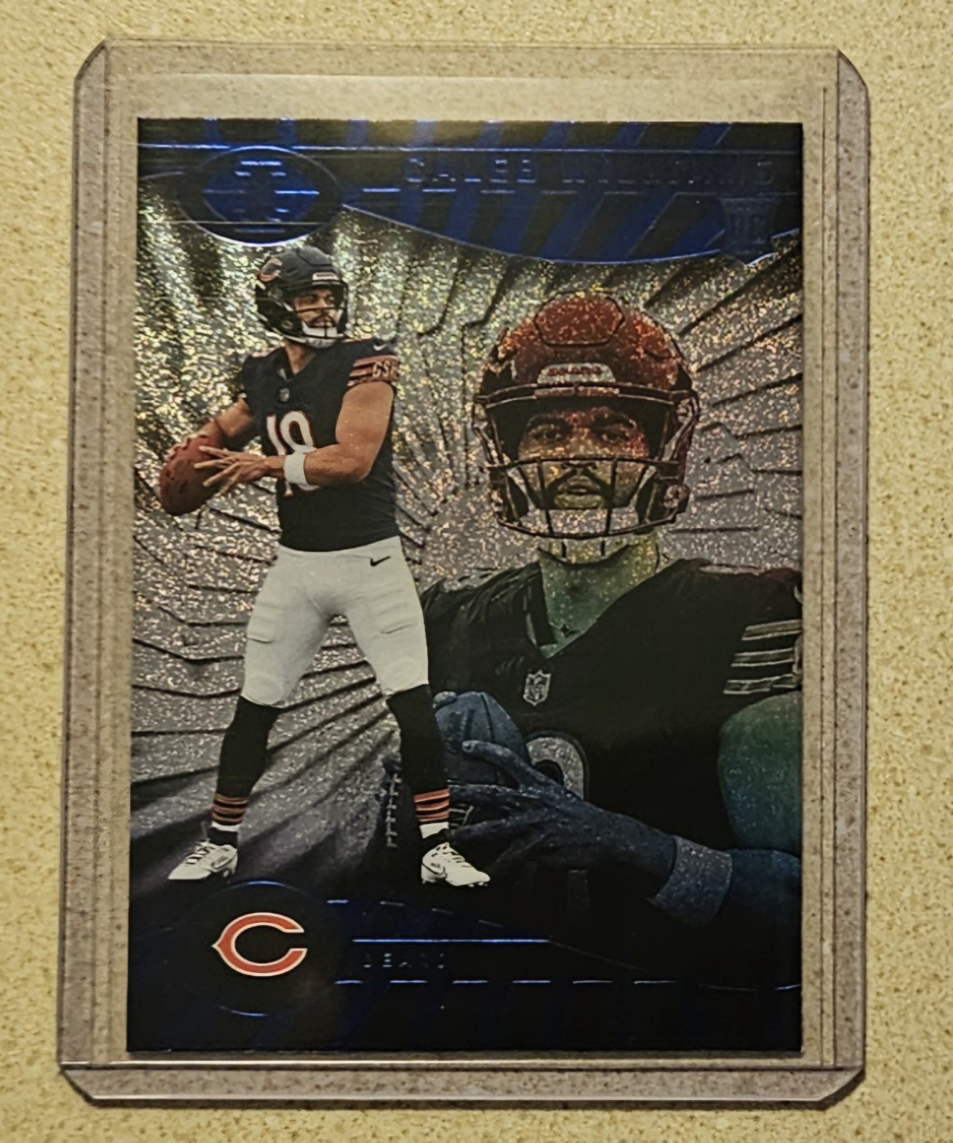 Caleb Williams 2024 Panini Illusions SP Dots Parallel Rookie RC #13 - Bears 🔥