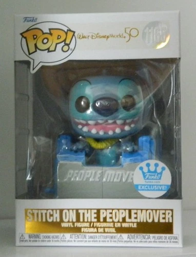 Funko Pop! Disney World 50th Shop Exclusive - Stitch On The Peoplemover #1165