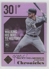 2018 Panini Chronicles Holo Gold 23/99 Nick Delmonico Nicky Delmonico #28 n1u