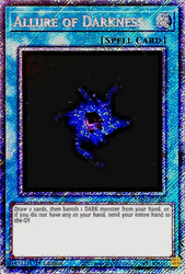 Allure of Darkness (Ultra Rare) RA03-EN055 Quarter Century Bonanza 1st Edition