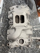 Gm Aluminum Intake Manifold Rectangle Port 427 Camaro Gm 3933163 Restored