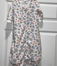 Simple Joys by Carter's Unisex Microfleece Sleepbag Size 6-9 Months Animal Print