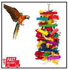 MEWTOGO Extra Large Bird Parrot Toys for Macaws, African Grey, Amazon Parrots