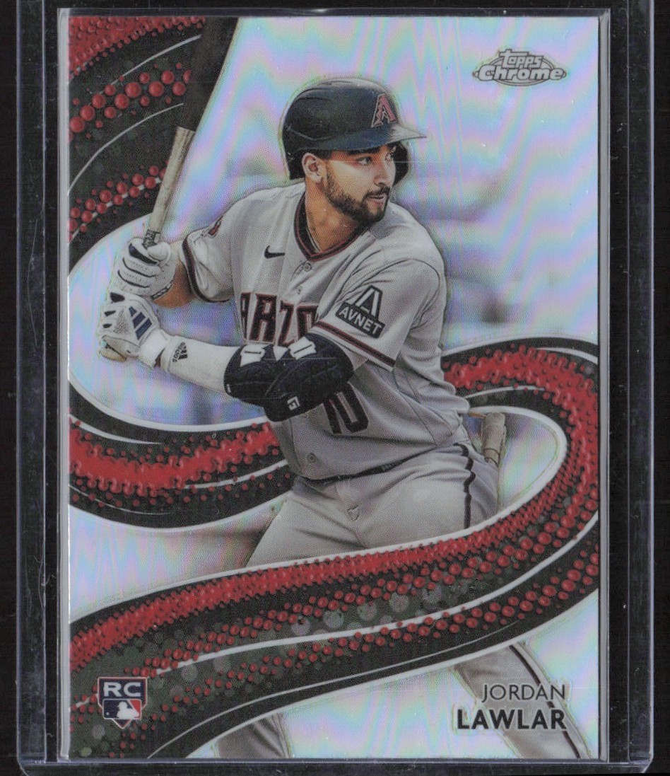 2024 Topps Chrome Strokes Jordan Lawlar Rookie Arizona Diamondbacks #S-25