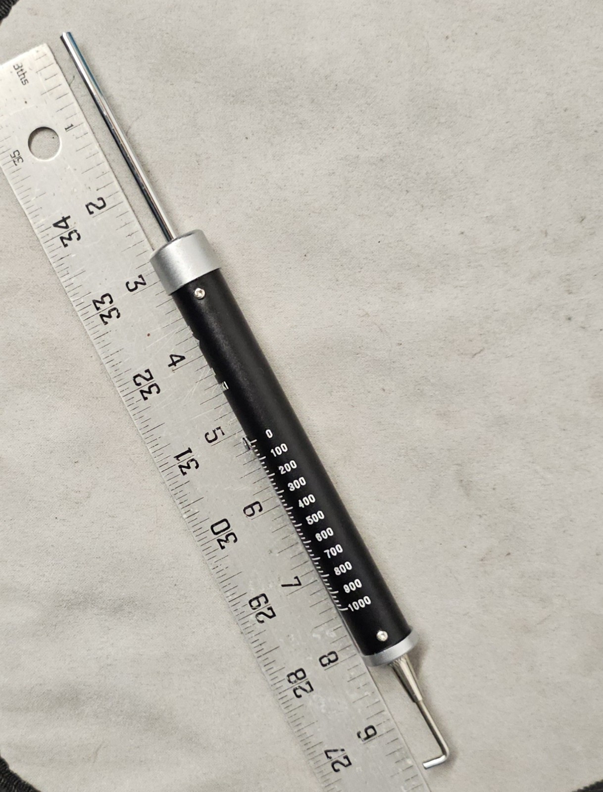 OHBA SIKI Wafer Friction Gauge 0 - 1,000 Range Japan Instruments Oba