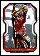 2021-22 Panini Prizm WNBA Silver Prizm Elizabeth Williams Atlanta Dream #34