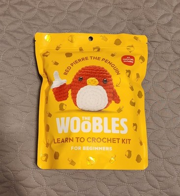 The Woobles LE Red Pierre The Penguin Crochet Kit McDonald’s Exclusive
