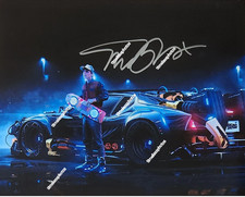 MICHAEL J. FOX SIGNED REPRINT BACK TO THE FUTURE ACTOR AUTOGRAPH 8"x10" Photo