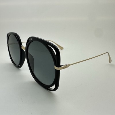 NEW Christian Dior Designer Sunglasses Black Gold DIRECTION 2M21I AUTHENTIC