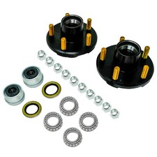 5x4.5 Trailer Idler Hub Kit 2000 Lb Axle 1-116 Bearings Lugs Trailer Idler 5x4.5 Trailer Idler Hub Kit 2000 Lb Axle 1-116 Bearings Lugs Trailer Idler