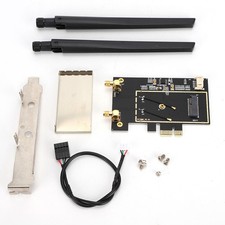 M.2 NGFF To PCI-E 1X Desktop WIFI WLAN Adapter Network Card Converter For 8260 7