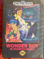 Wonder Boy in Monster World (Sega Genesis, 1990) No Manual