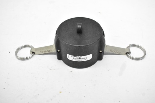 Banjo 200-CAP Polypropylene Cam Lever Dust Cap 2 Inch Camlock Made in USA 200CAP