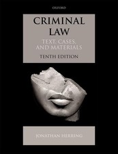 Image of Criminal Law Text Cases and Materials the New the New the New the New the New th
