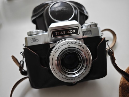 Appareil Photo Zeiss Ikon Matic Complet Avec Sacoche – Argentique Vintage état Correct