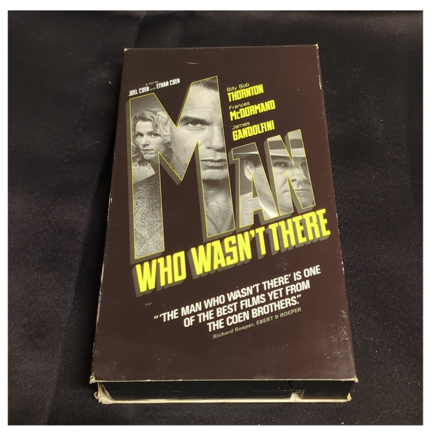 USA Home Entertainment The Man Who Wasn't There VHS NTSC Full Screen R 2001