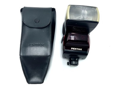 Asahi Pentax AF 500 FTZ Blitzgerät mit Tasche für Z PZ MZ SF Kamera Blitz Flash