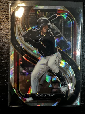 #ad 2025 Select Premier Level Tommy Troy #193 Silver Ice SP $2.99