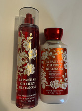 Bath  Body Works Japanese Cherry Blossom Bundle Spray Mist  Body Lotion