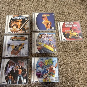 SEGA DREAMCAST (1999) - Console, games, 2 controller& 2VMU, Tested and Working