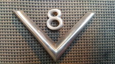 BMW Barockengel original V8 Alumium Emblem für Heckdeckel 501 oder 502
