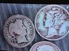 Lot Of 3 Dimes- Barber, Mercury and Roosevelt — photo 1